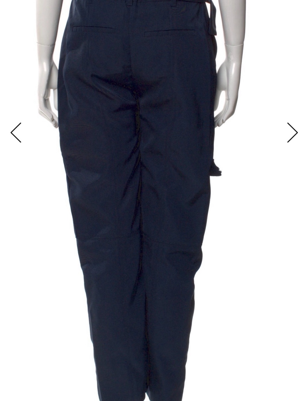 cinq a sept Navy Straight-Leg Utility Pants